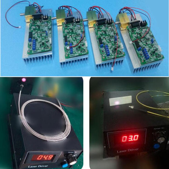 940nm 1~200W التحكم في برامج الليزر بالأشعة تحت الحمراءالليزر المقترن بالألياف System Customizable